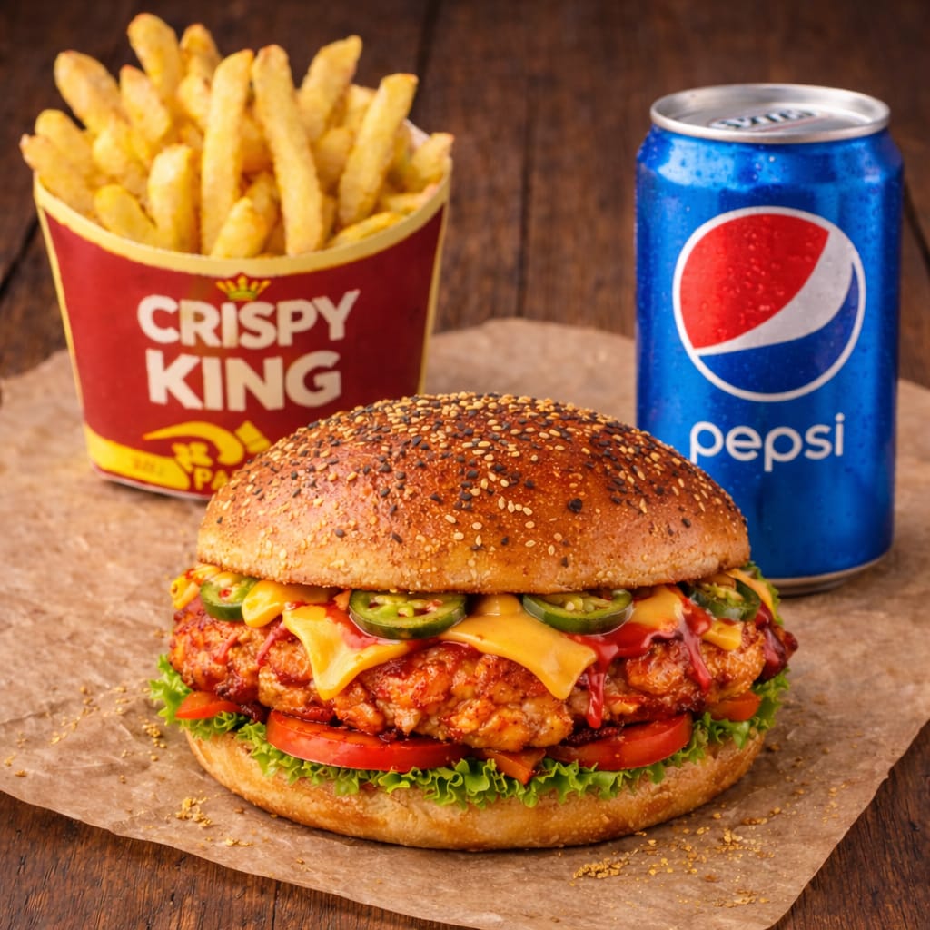 BBQ Chicken Burger