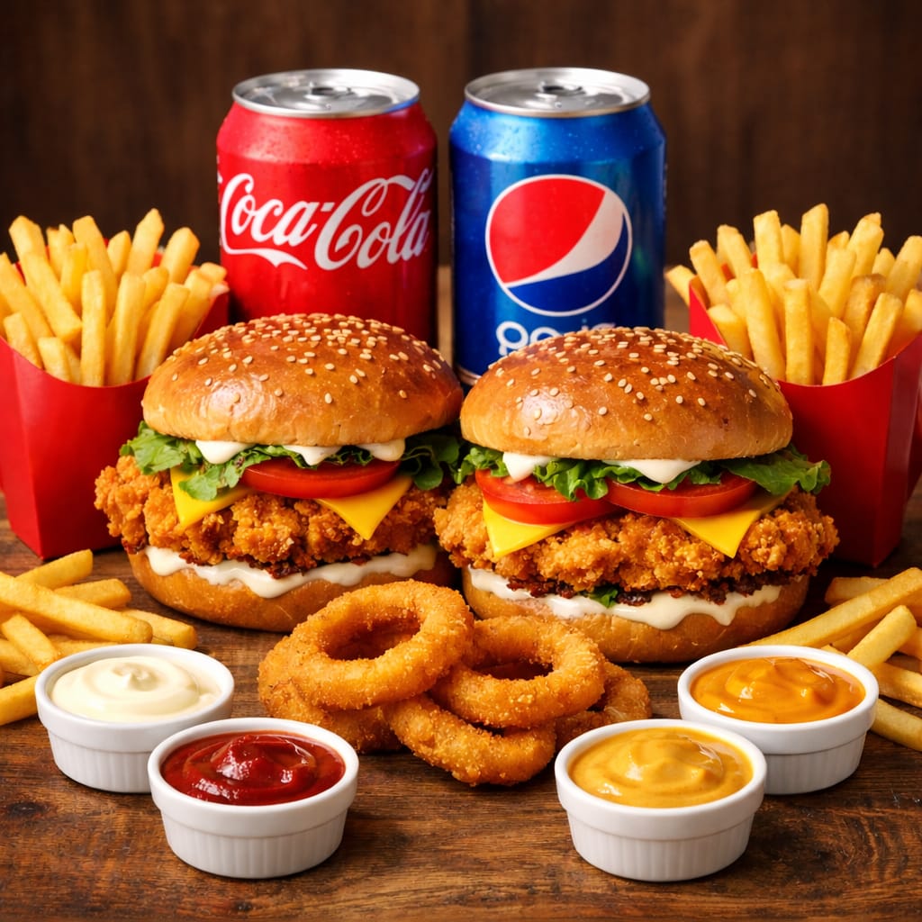 2 li Crispy Burger